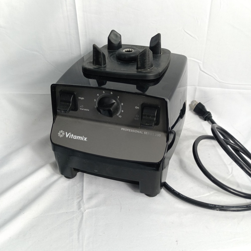 Vitamix Professional Series 200 Blender Motor Base Only Black VM0103 Tested
